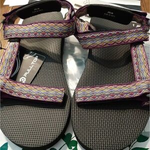 New Men's 5 Purple Black Pulltop Cloud Walk Jolin Summer Sandals Shoes